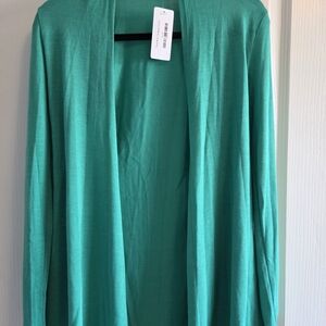 Chris & Carol Vibrant Green Cardigan